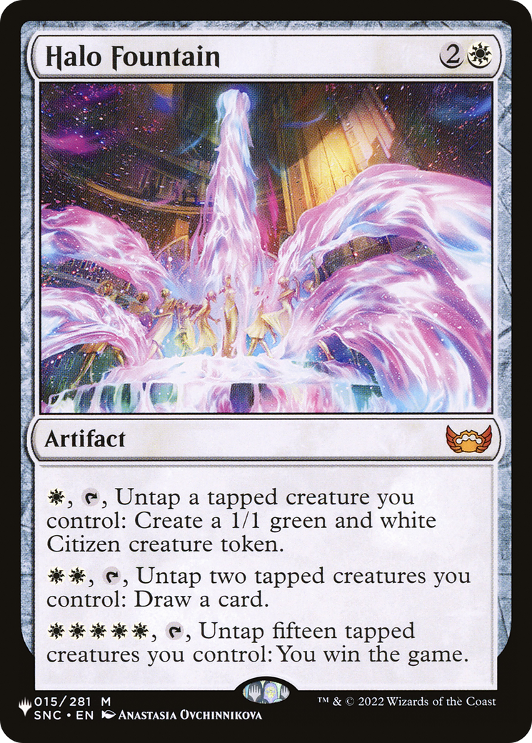 Halo Fountain [The List] | Exor Games Truro