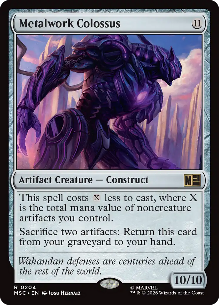 Metalwork Colossus [Marvel Super Heroes Commander] | Exor Games Truro