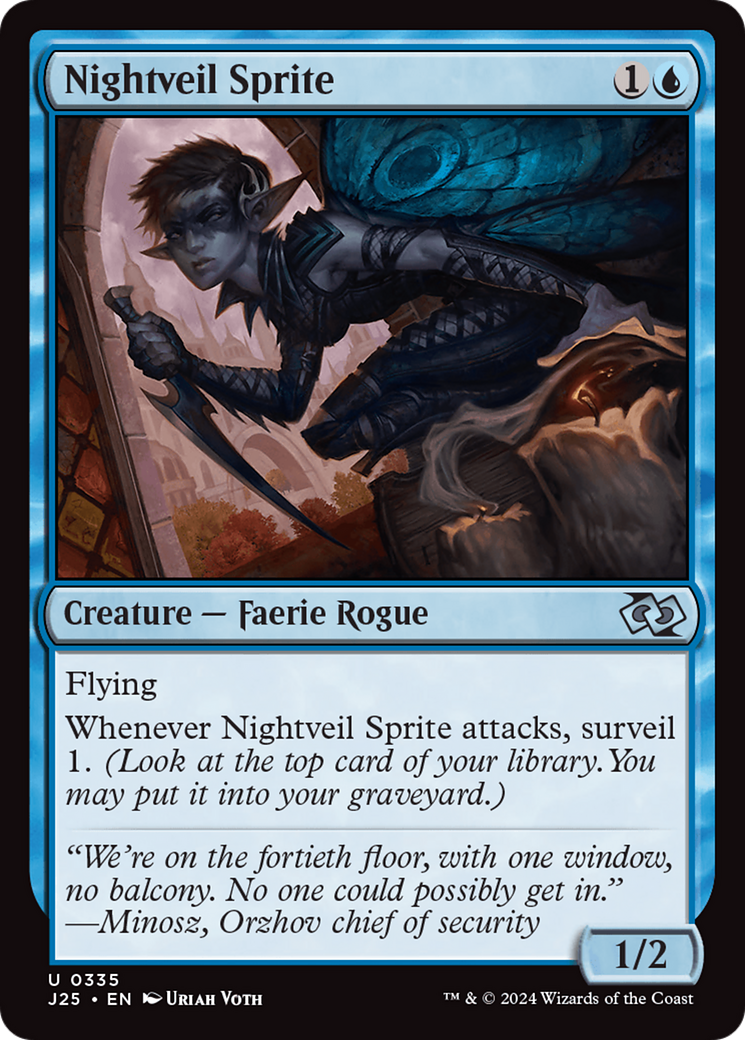 Nightveil Sprite [Foundations Jumpstart] | Exor Games Truro
