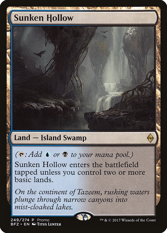 Sunken Hollow (Promo) [Standard Showdown Promos] | Exor Games Truro