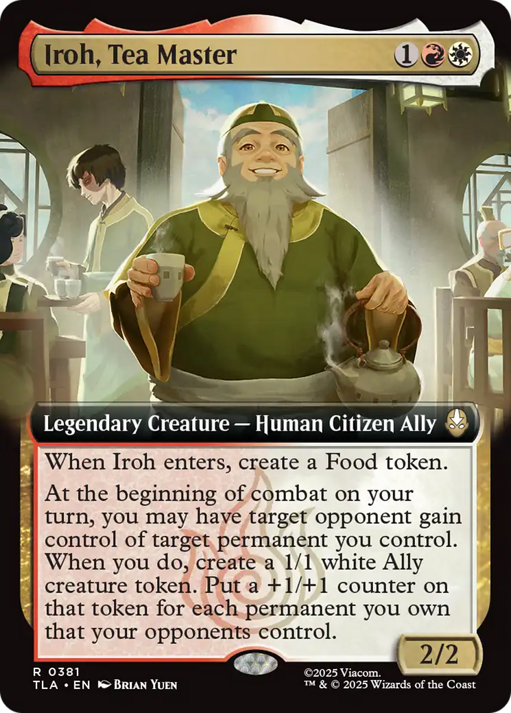 Iroh, Tea Master (Extended Art) [Avatar: The Last Airbender] | Exor Games Truro