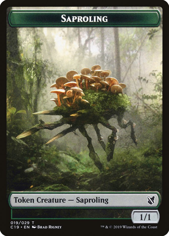 Saproling Token [Commander 2019 Tokens] | Exor Games Truro