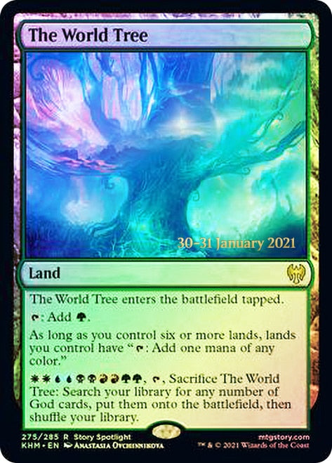 The World Tree [Kaldheim Prerelease Promos] | Exor Games Truro