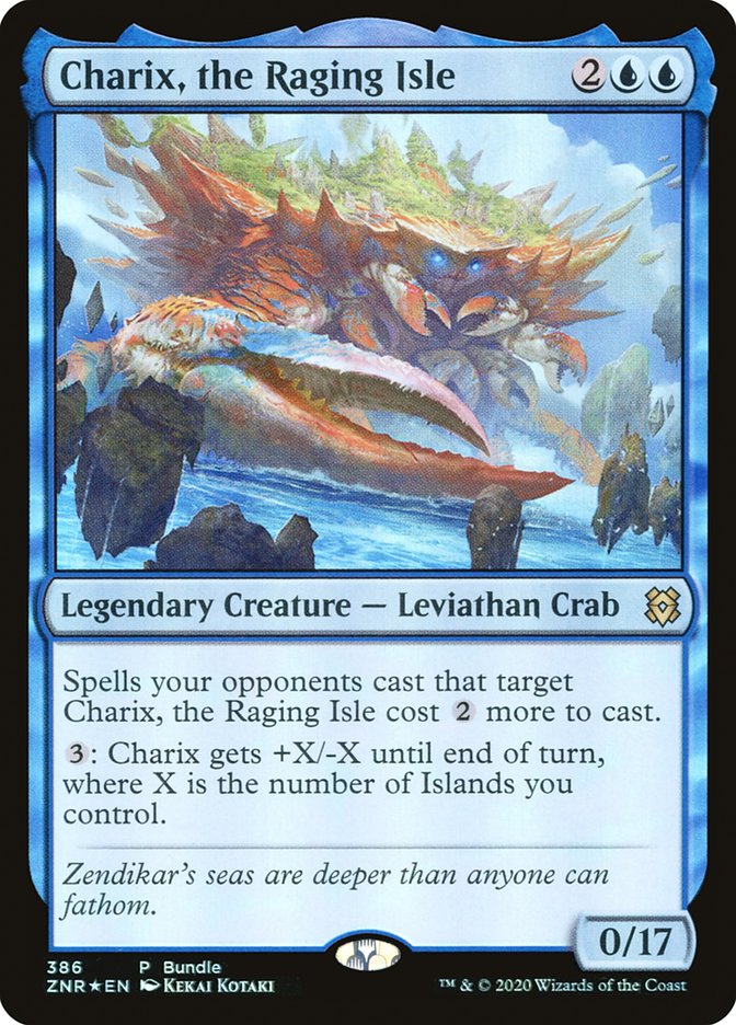 Charix, the Raging Isle (386) [Zendikar Rising Promos] | Exor Games Truro