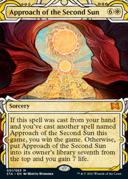 Approach of the Second Sun (Foil Etched) [Strixhaven: School of Mages Mystical Archive] | Exor Games Truro