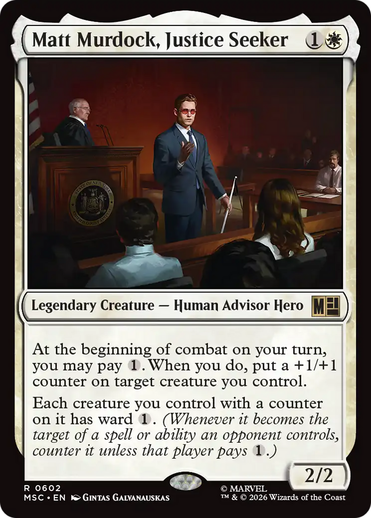 Matt Murdock, Justice Seeker [Marvel Super Heroes Commander] | Exor Games Truro