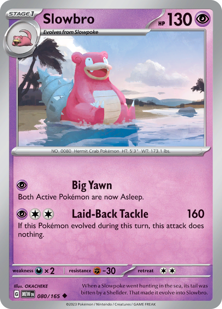 Slowbro (080/165) [Scarlet & Violet: 151] | Exor Games Truro