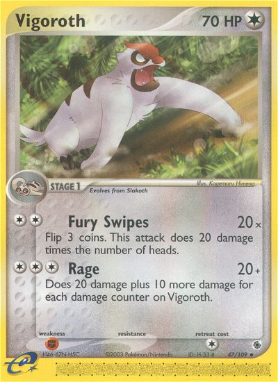 Vigoroth (47/109) [EX: Ruby & Sapphire] | Exor Games Truro