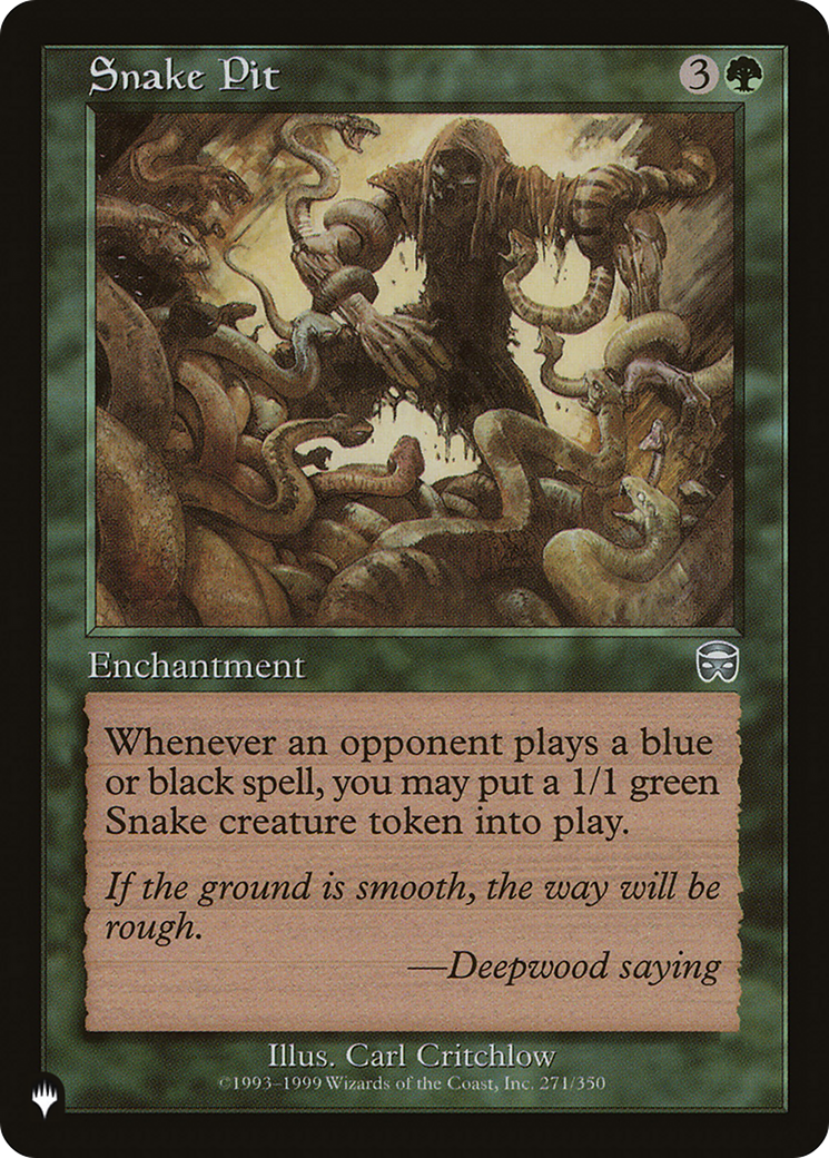 Snake Pit [The List] | Exor Games Truro