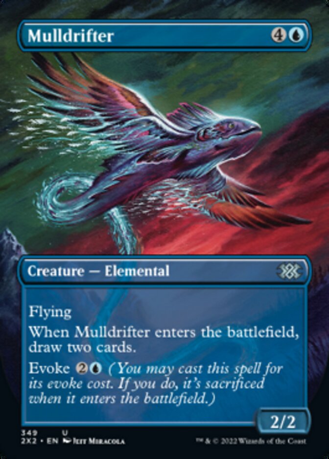 Mulldrifter (Borderless Alternate Art) [Double Masters 2022] | Exor Games Truro