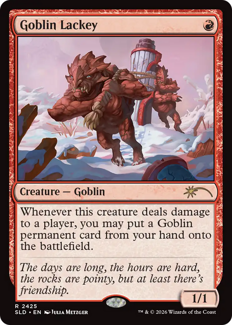 Goblin Lackey (2425) [Secret Lair Drop Series] | Exor Games Truro