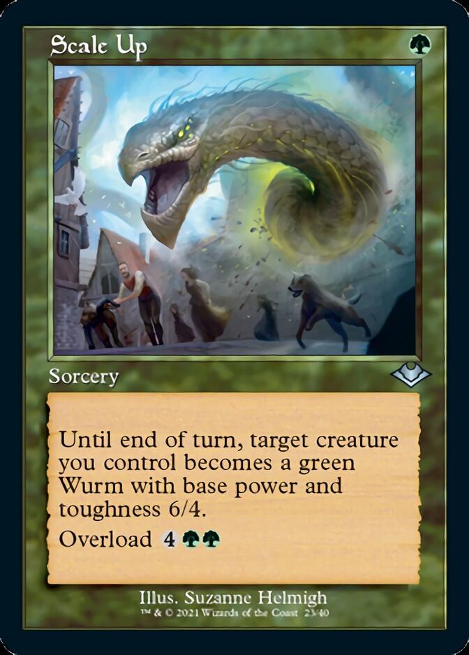 Scale Up (Retro Foil Etched) [Modern Horizons] | Exor Games Truro
