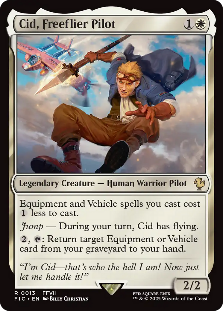 Cid, Freeflier Pilot [FINAL FANTASY Commander] | Exor Games Truro