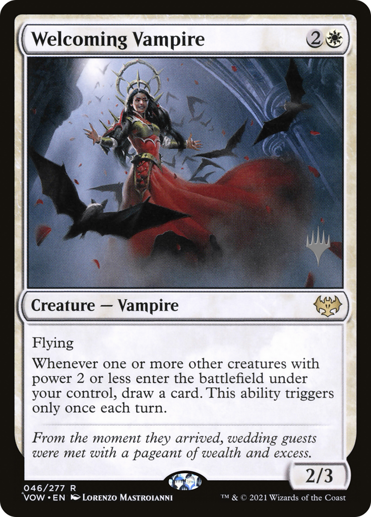 Welcoming Vampire (Promo Pack) [The Brothers' War Promos] | Exor Games Truro