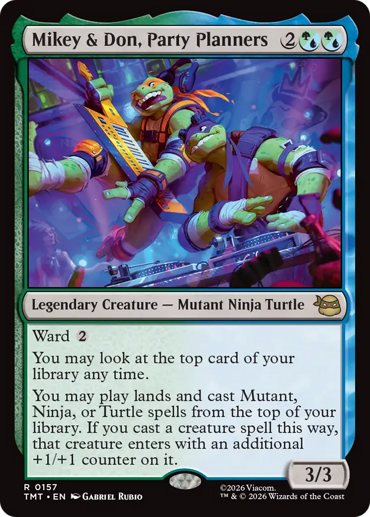Mikey & Don, Party Planners [Teenage Mutant Ninja Turtles] | Exor Games Truro