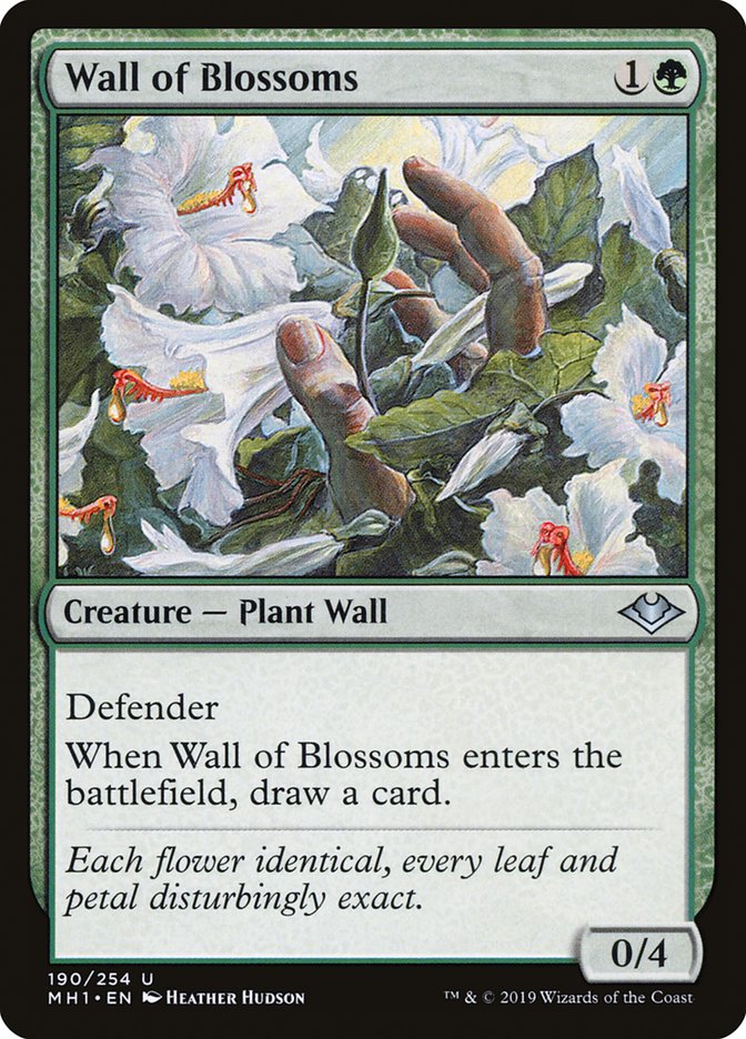 Wall of Blossoms [Modern Horizons] | Exor Games Truro