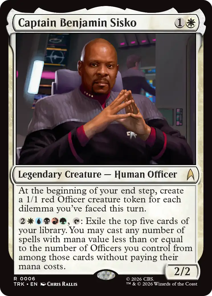 Captain Benjamin Sisko [Star Trek] | Exor Games Truro