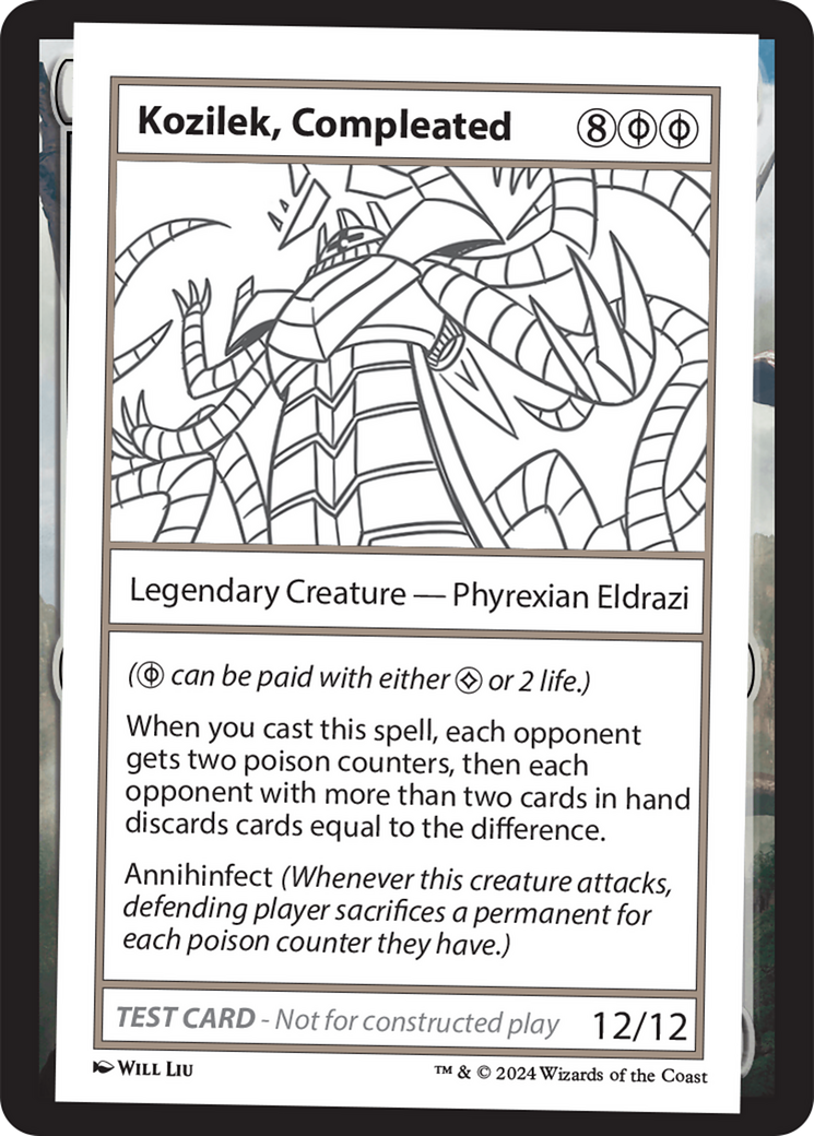 Kozilek, Completed [Mystery Booster 2 Playtest Cards] | Exor Games Truro
