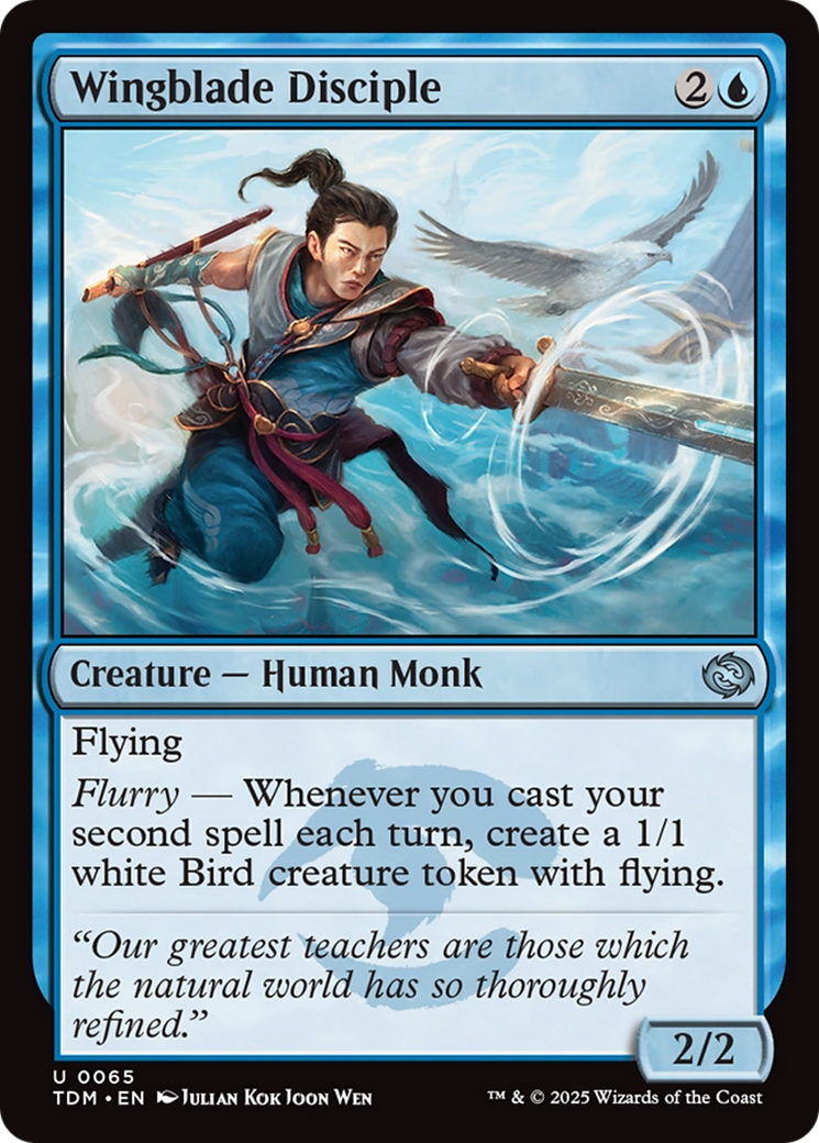 Wingblade Disciple [Tarkir: Dragonstorm] | Exor Games Truro