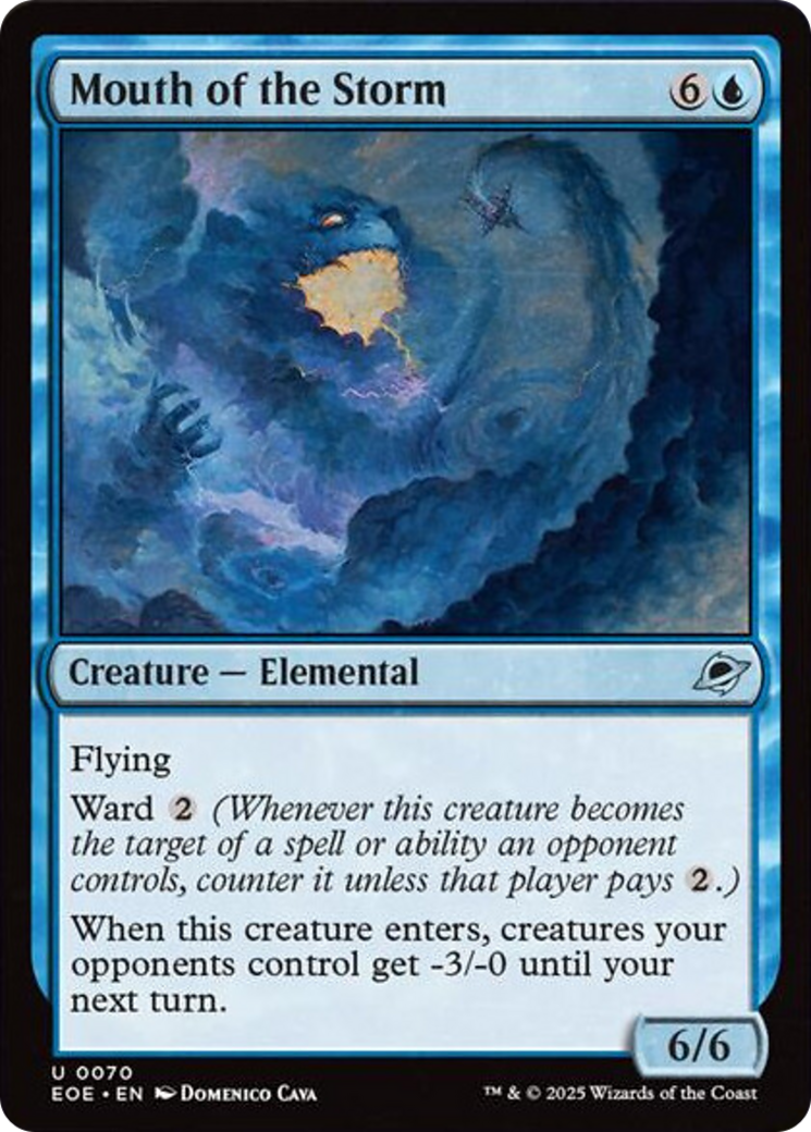 Mouth of the Storm [Edge of Eternities] | Exor Games Truro