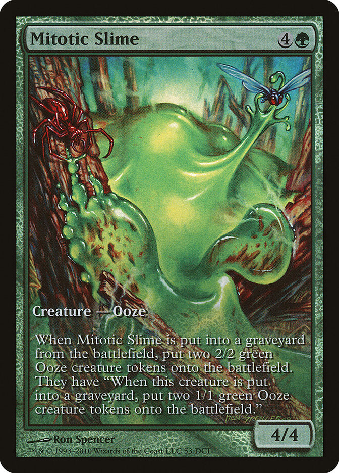 Mitotic Slime (Extended Art) [Magic 2011 Promos] | Exor Games Truro