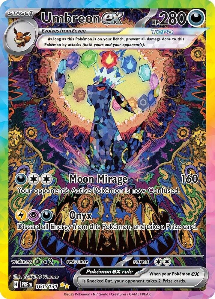 Umbreon ex (161/131) [Scarlet & Violet: Prismatic Evolutions] | Exor Games Truro