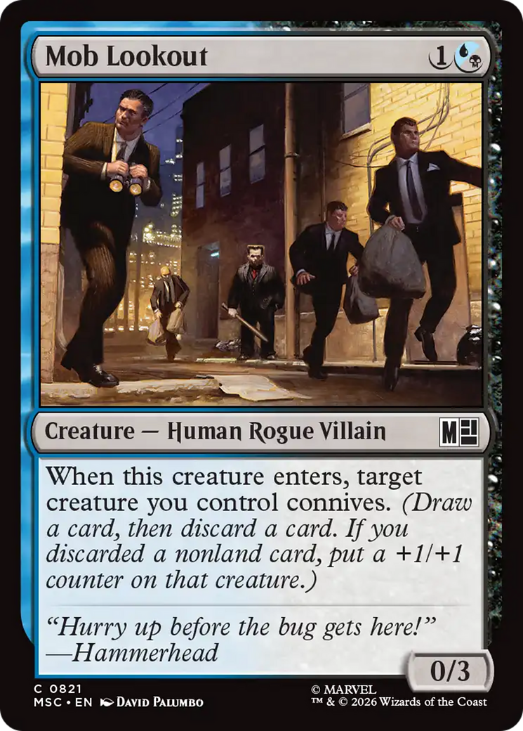 Mob Lookout [Marvel Super Heroes Commander] | Exor Games Truro