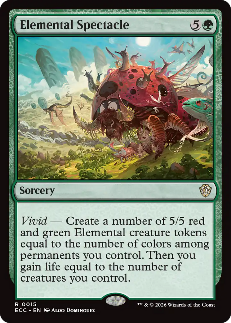 Elemental Spectacle [Lorwyn Eclipsed Commander] | Exor Games Truro