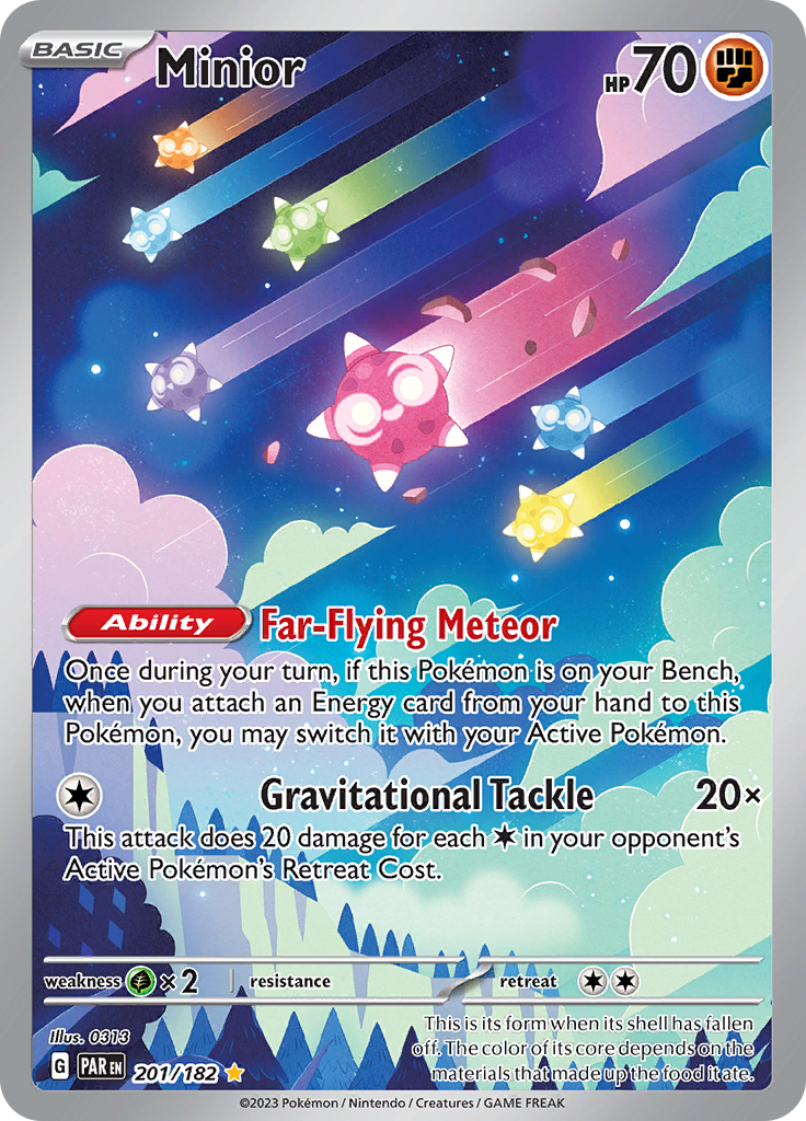 Minior (201/182) [Scarlet & Violet: Paradox Rift] | Exor Games Truro
