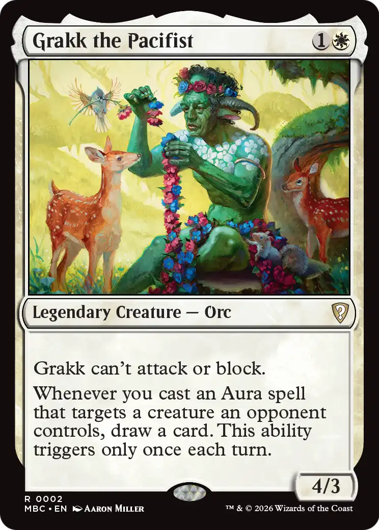Grakk the Pacifist [Mystery Booster: Commander Edition] | Exor Games Truro
