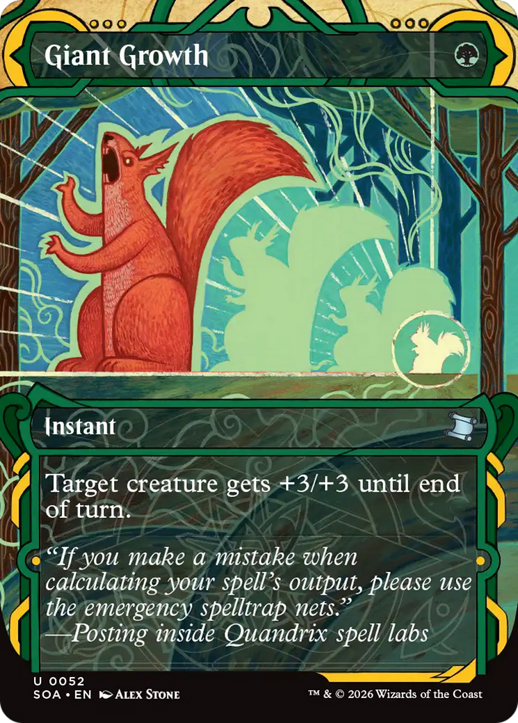 Giant Growth [Secrets of Strixhaven: Mystical Archive] | Exor Games Truro
