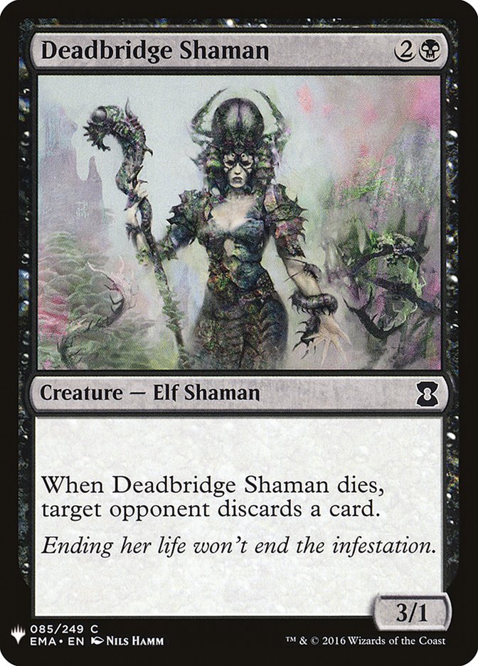 Deadbridge Shaman [Mystery Booster] | Exor Games Truro