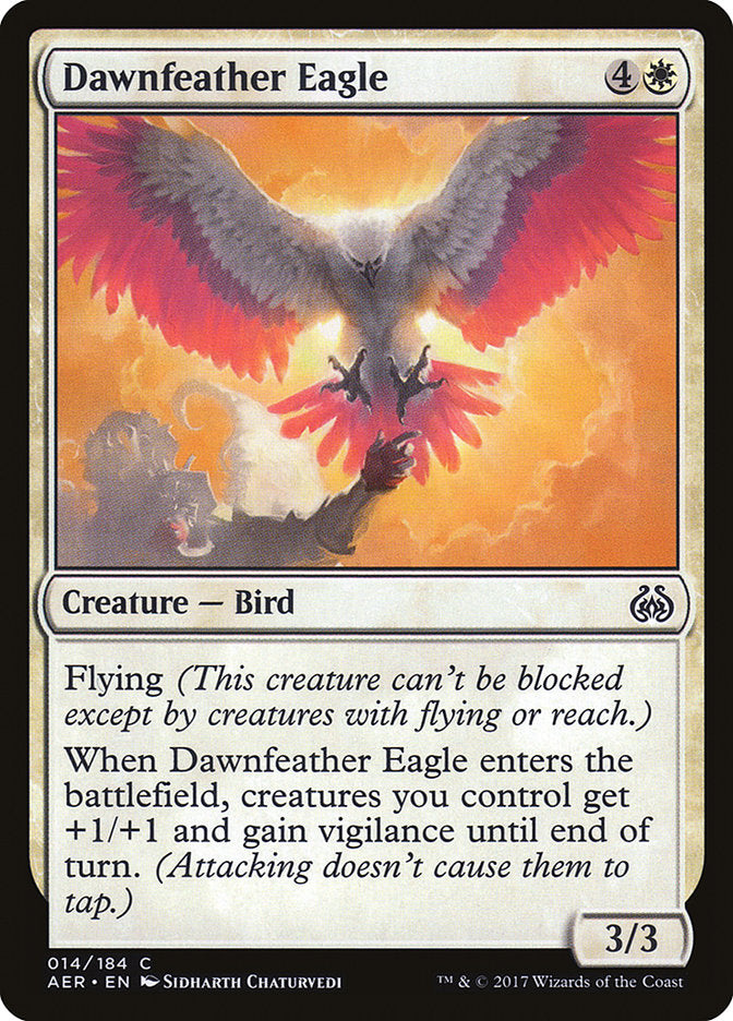 Dawnfeather Eagle (Intro Pack) [Aether Revolt Promos] | Exor Games Truro