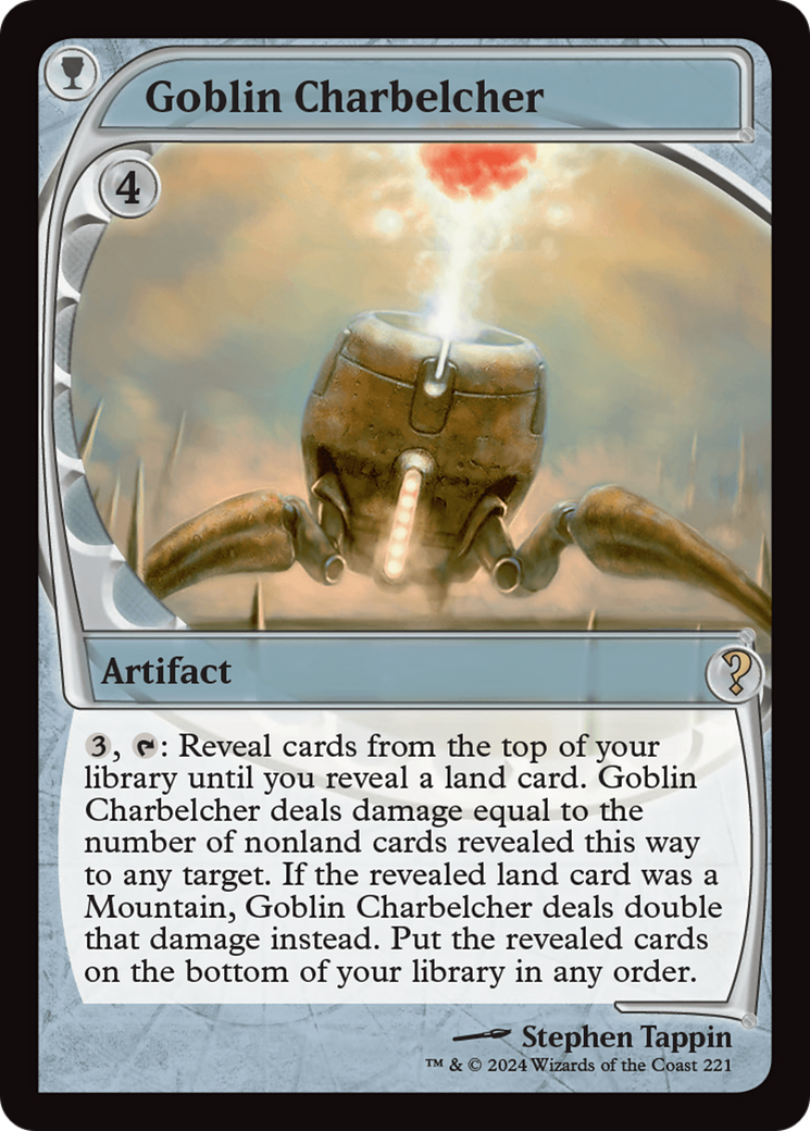 Goblin Charbelcher (Future Sight) [Mystery Booster 2] | Exor Games Truro