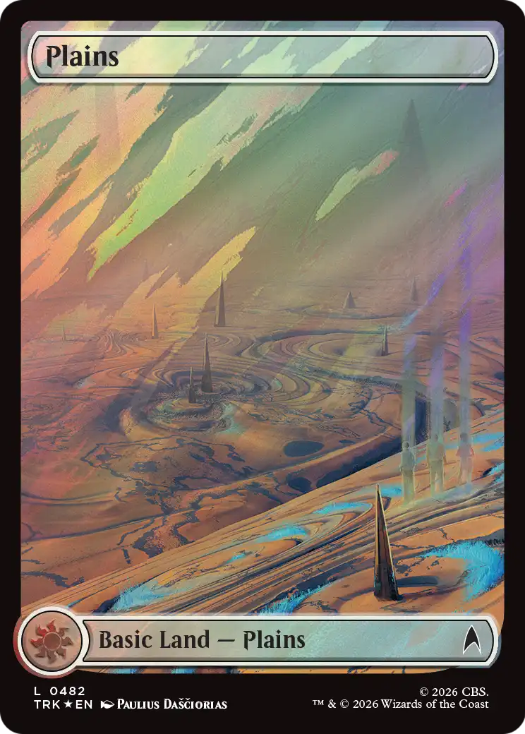 Plains (0482) (Surge Foil) [Star Trek] | Exor Games Truro