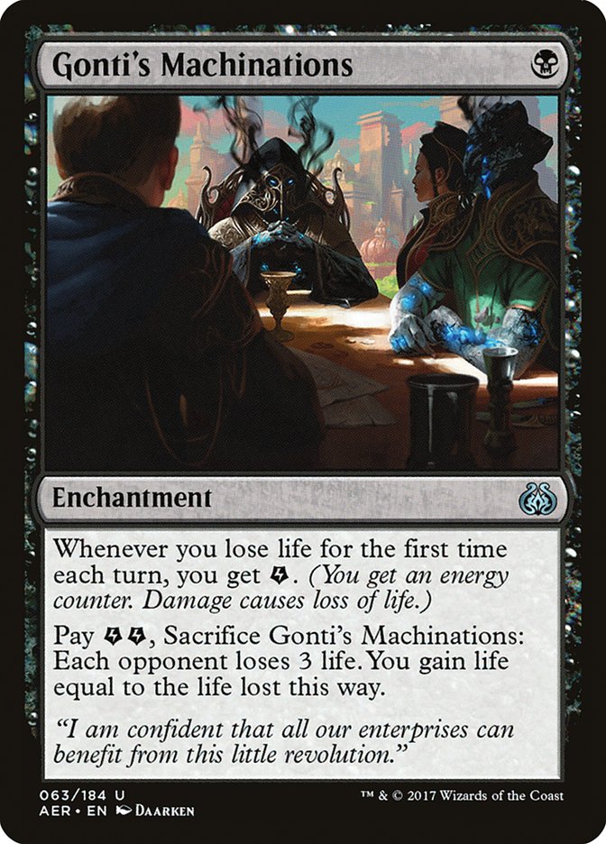 Gonti's Machinations [Aether Revolt] | Exor Games Truro