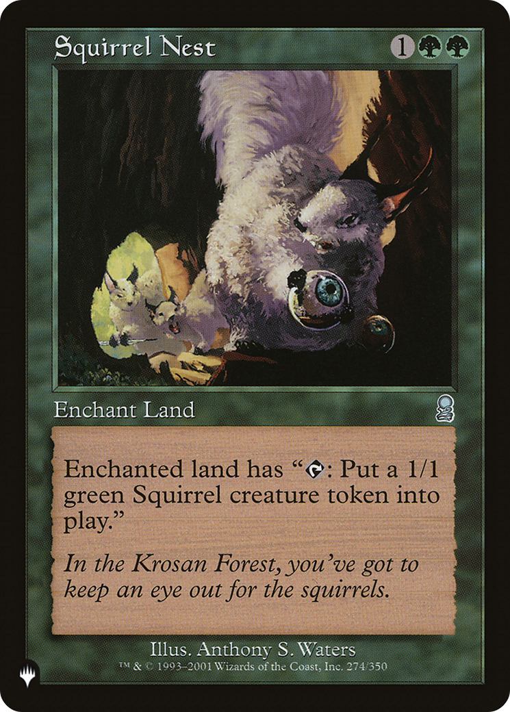 Squirrel Nest [The List Reprints] | Exor Games Truro