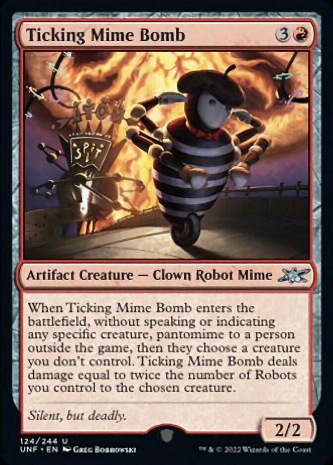 Ticking Mime Bomb [Unfinity] | Exor Games Truro