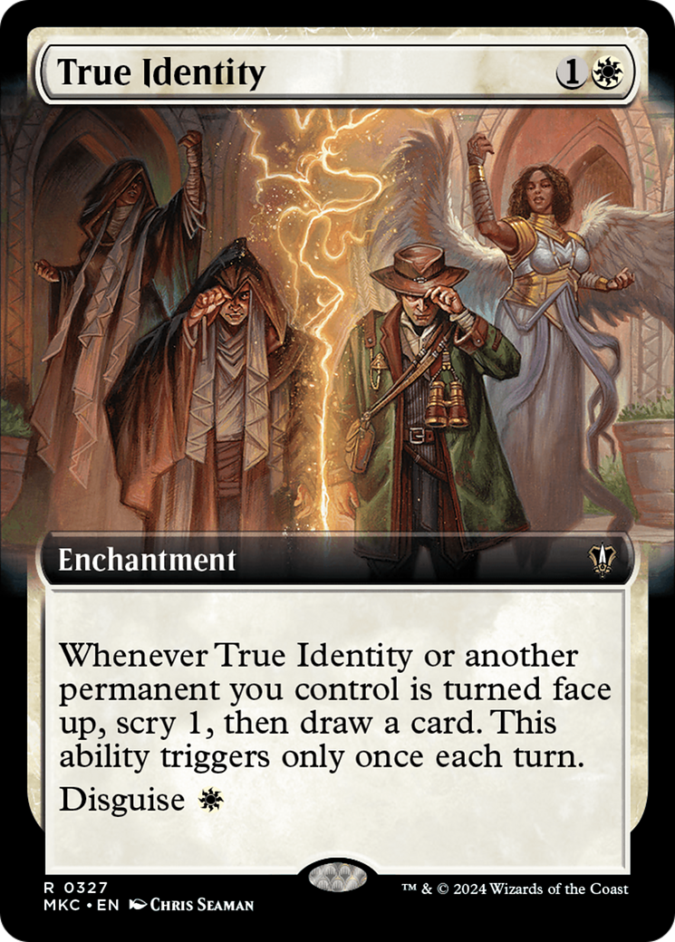 True Identity (Extended Art) [Murders at Karlov Manor Commander] | Exor Games Truro