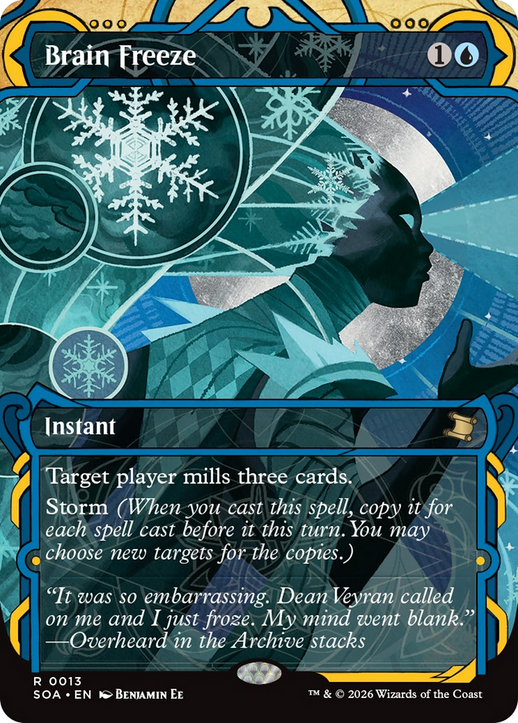 Brain Freeze [Secrets of Strixhaven: Mystical Archive] | Exor Games Truro