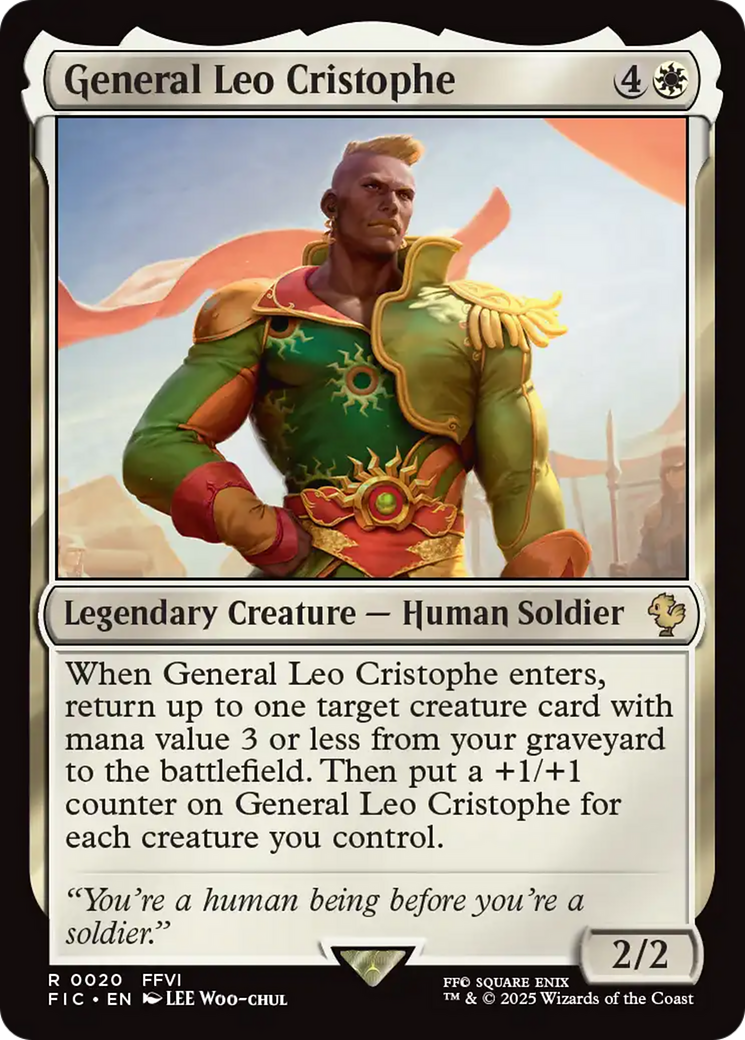 General Leo Cristophe [FINAL FANTASY Commander] | Exor Games Truro