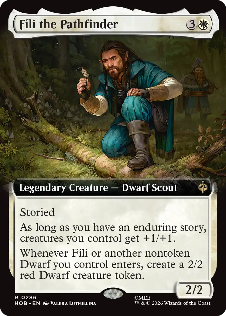 Fili the Pathfinder (Extended Art) [The Hobbit] | Exor Games Truro
