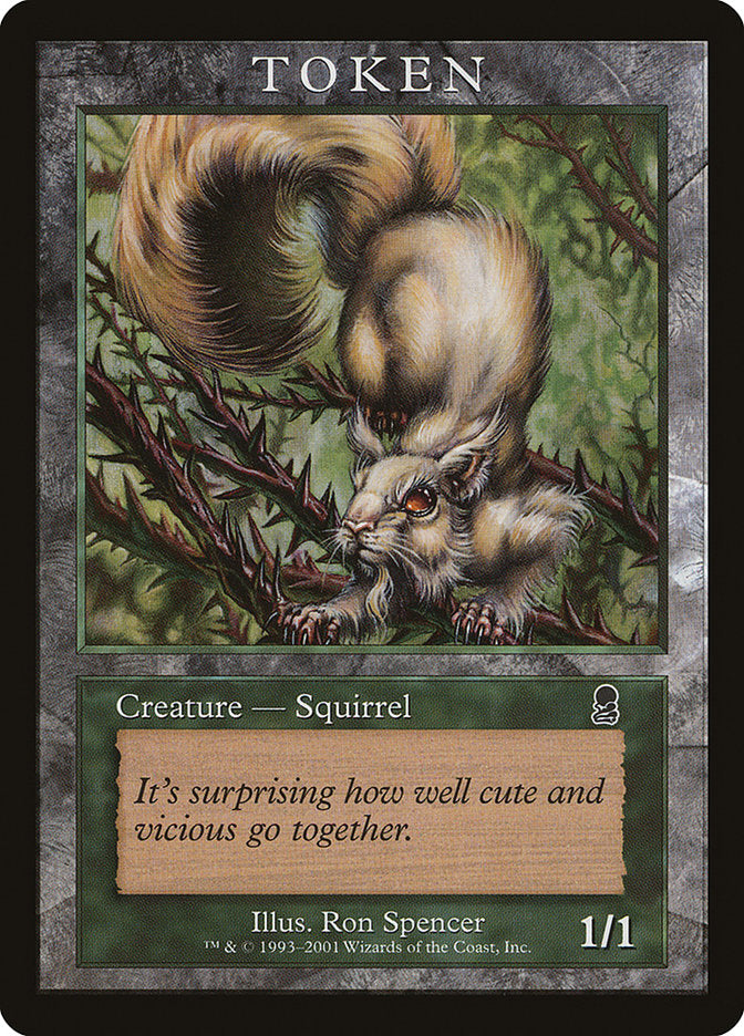 Squirrel Token [Magic Player Rewards 2002] | Exor Games Truro