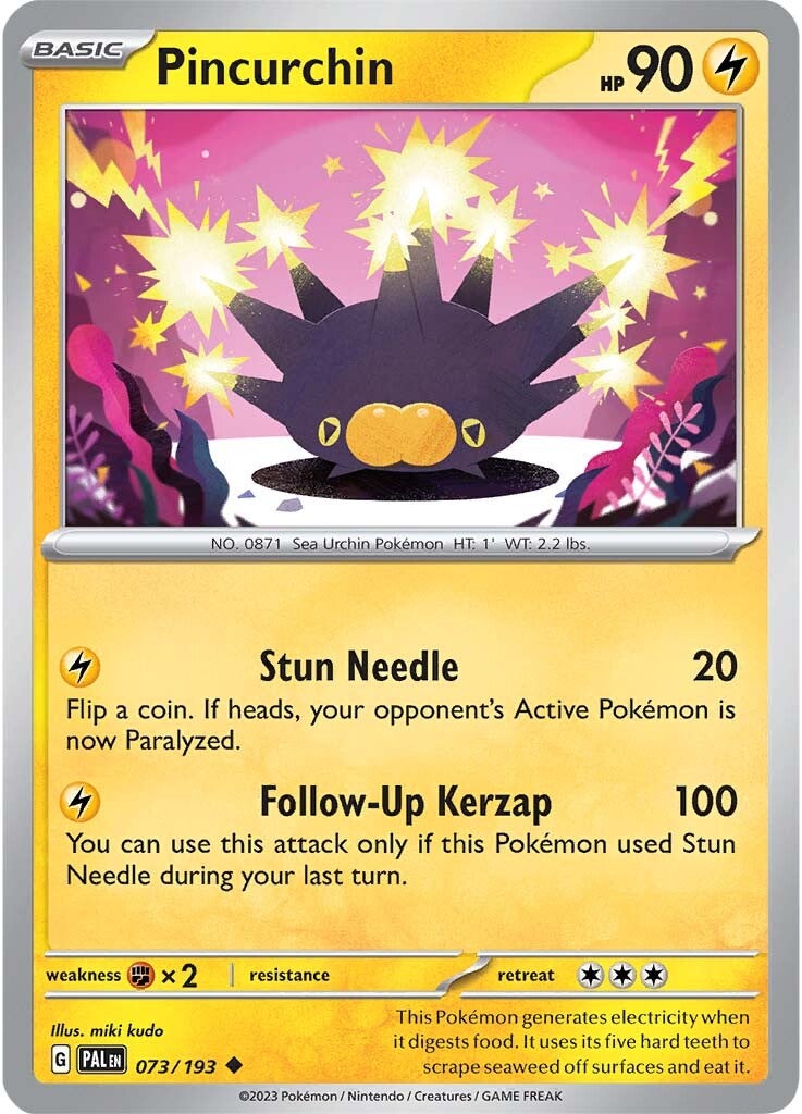 Pincurchin (073/193) [Scarlet & Violet: Paldea Evolved] | Exor Games Truro
