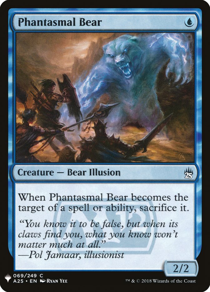 Phantasmal Bear [Mystery Booster] | Exor Games Truro