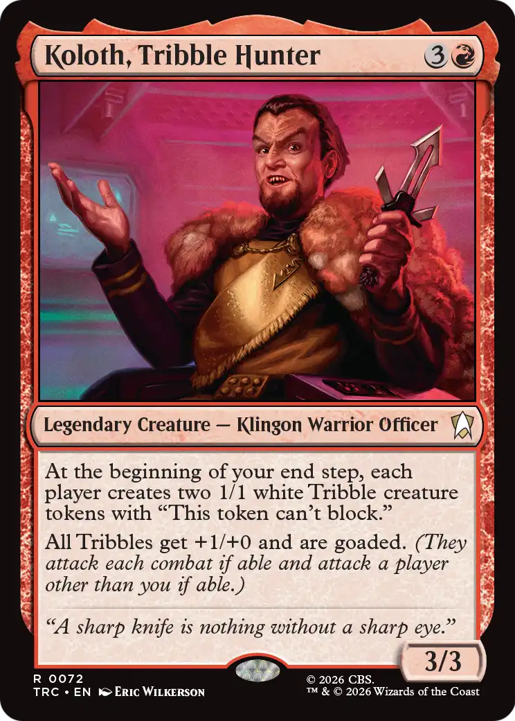 Koloth, Tribble Hunter [Star Trek] | Exor Games Truro