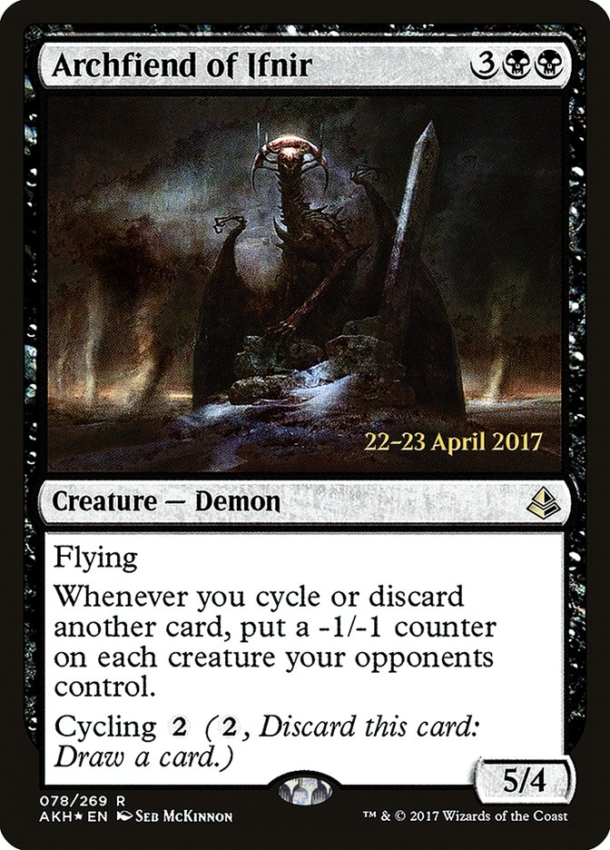 Archfiend of Ifnir [Amonkhet Prerelease Promos] | Exor Games Truro