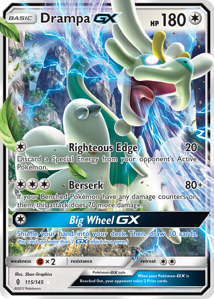 Drampa GX (115/145) [Sun & Moon: Guardians Rising] | Exor Games Truro