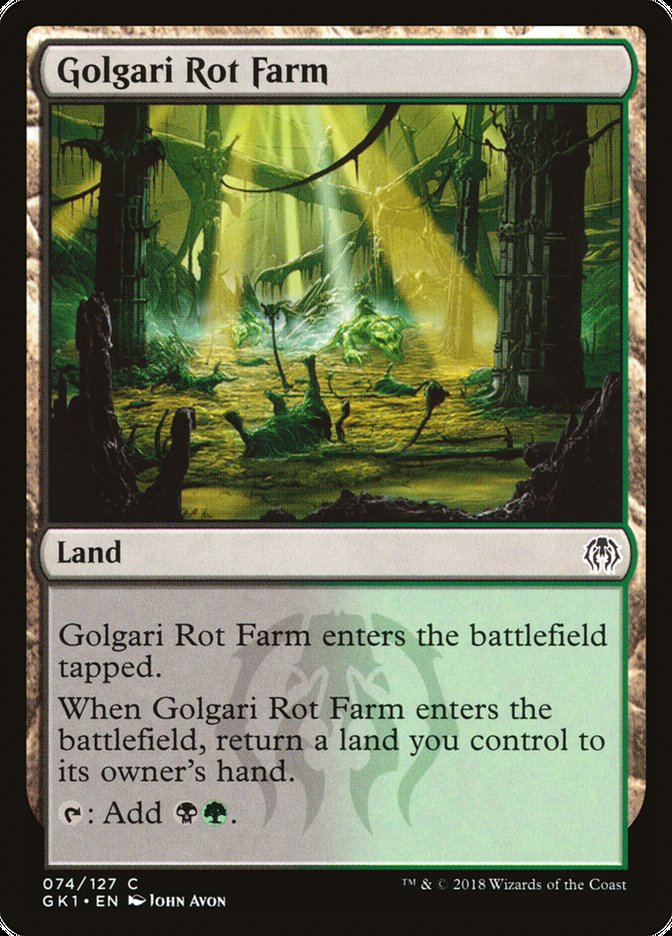 Golgari Rot Farm [Guilds of Ravnica Guild Kit] | Exor Games Truro