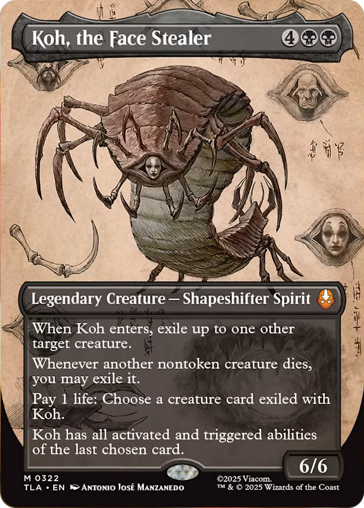 Koh, the Face Stealer (Borderless) [Avatar: The Last Airbender] | Exor Games Truro